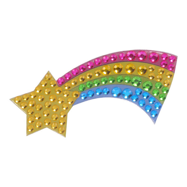 Rainbow, Shooting Star and Cloud Straw Toppers set of 3 for