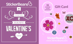 StickerBeans Valentine's Day Gift Card - Choose Your Amount