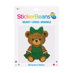 Green Cheer Bear 5"