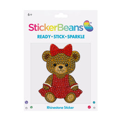 Red Cheer Bear 5"