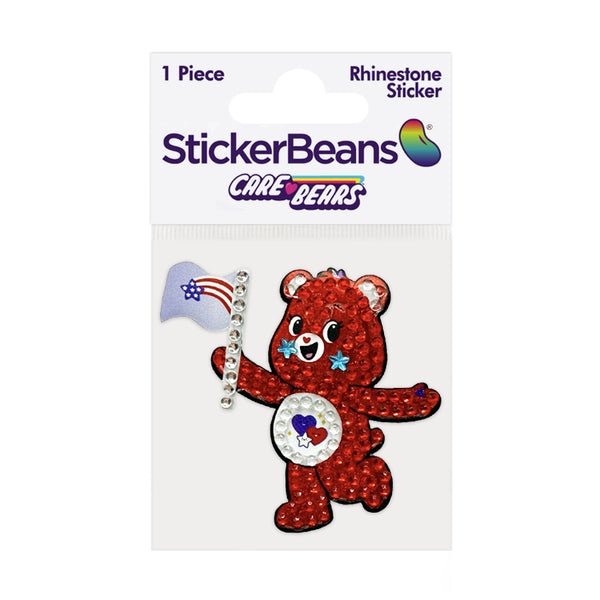 Pink Sticker Bean Pink Donut Sticker | Rhinestone Stickers | StickerBeans™ – STICKERBEANS