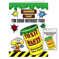 Toxic Waste Greeting Cards