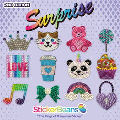 Surprise StickerBeans 2nd Edition 4 Pieces
