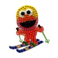 Skiing Elmo