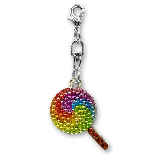 Rainbow Lollipop Charm