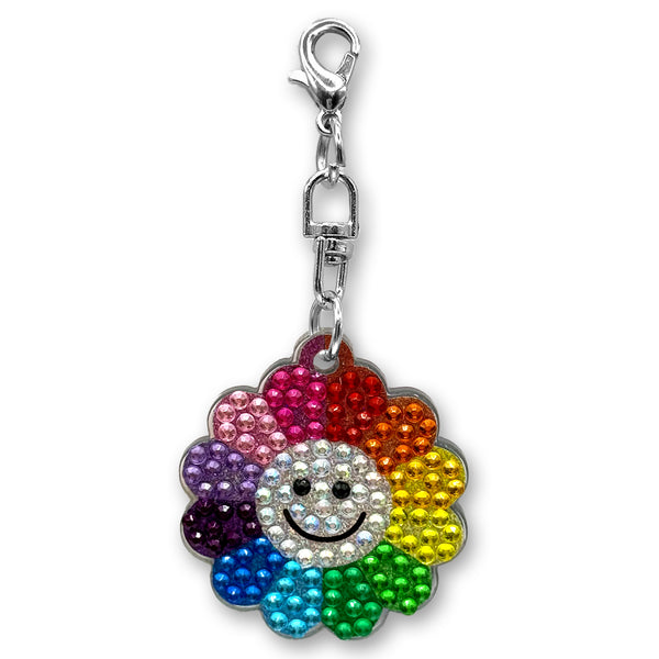 Rainbow Daisy Charm
