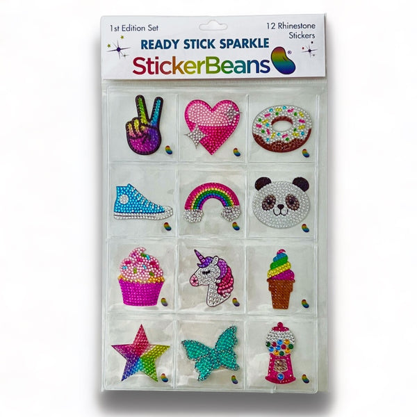 1st Edition Set of 12 StickerBeans – STICKERBEANS