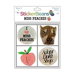 Miss Peaches Set of 4