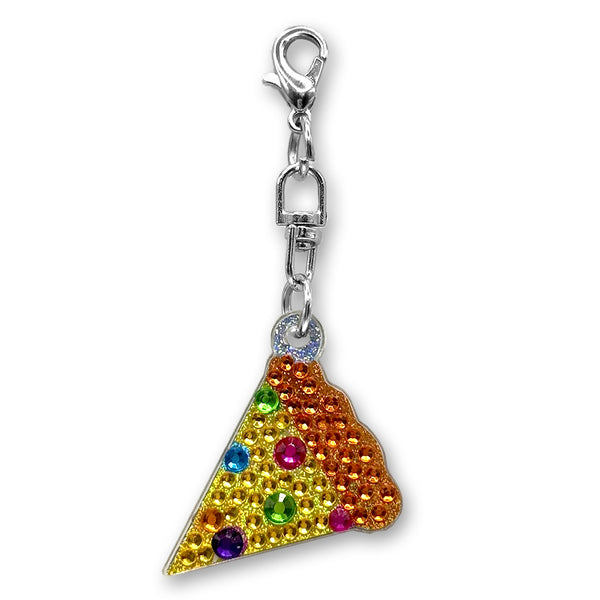 Rainbow Pizza Charm