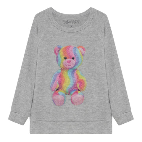 StickerBeans x LM Pastel Bear Pullover