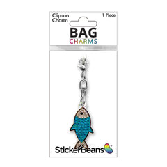 Blue Fish Charm