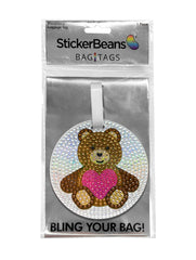 Teddy Bear Bag Tag