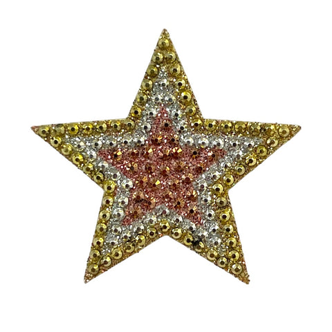 Tri-color Metallic Star