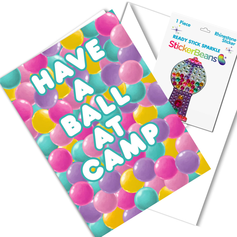 New Greeting Card/StickerBean Bundle