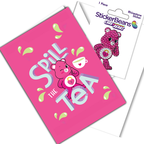 Spill The Tea Greeting Card