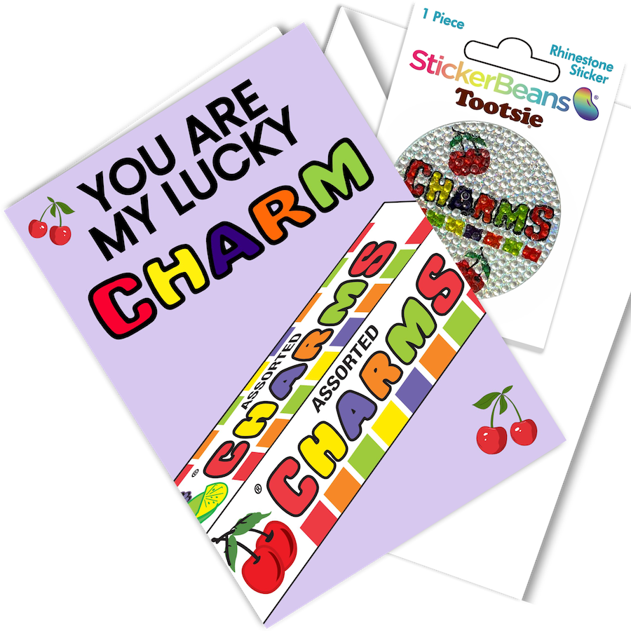 Lucky Charm Card & Sticker