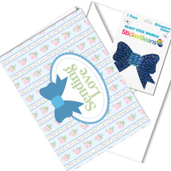 New Greeting Card/StickerBean Bundle