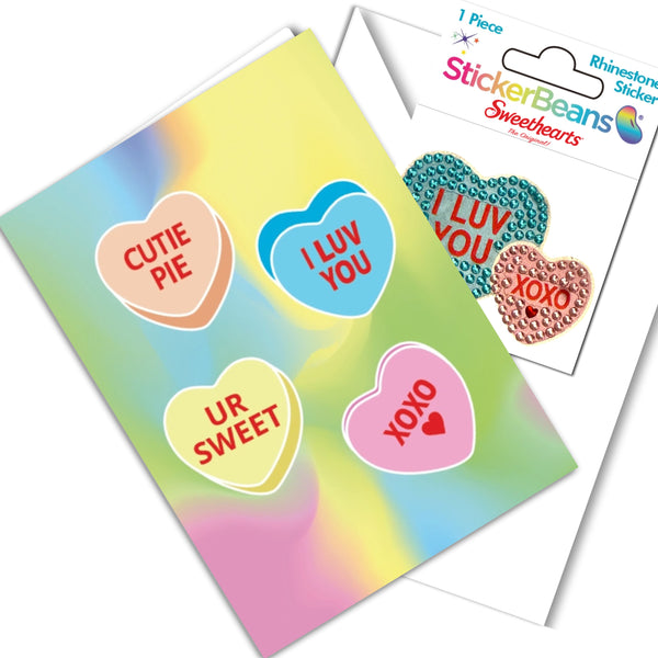 Sweethearts® Card & Sticker