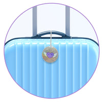 Winged Heart Bag Tag