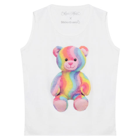 StickerBeans x LM Pastel Bear Tank