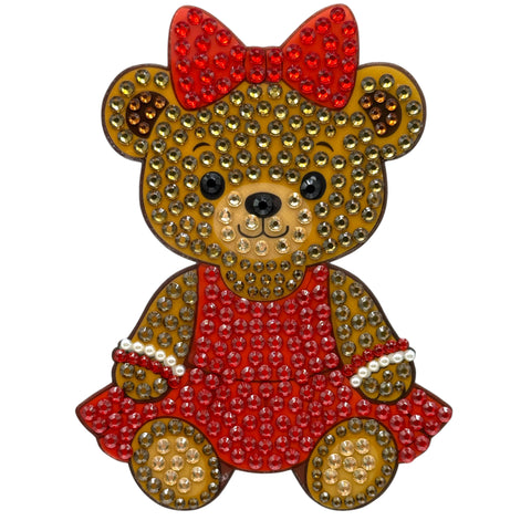 Red Cheer Bear 5"
