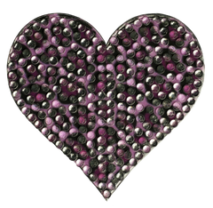 Pink Leopard Heart