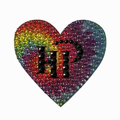 HP Tie Dye Heart