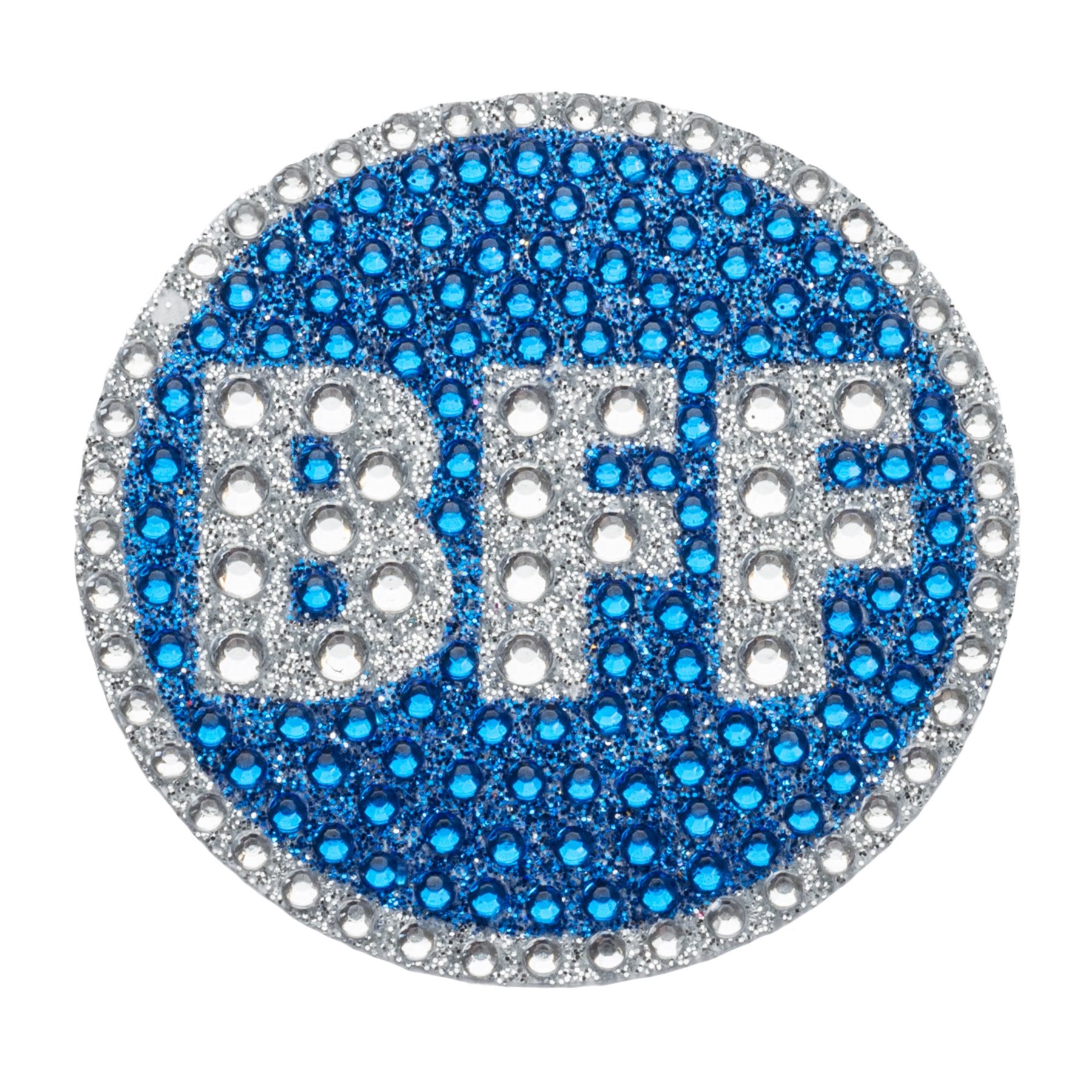 Bbf Sticker Blue BFF 2in Sticker | Rhinestone Stickers | StickerBeans™ – STICKERBEANS