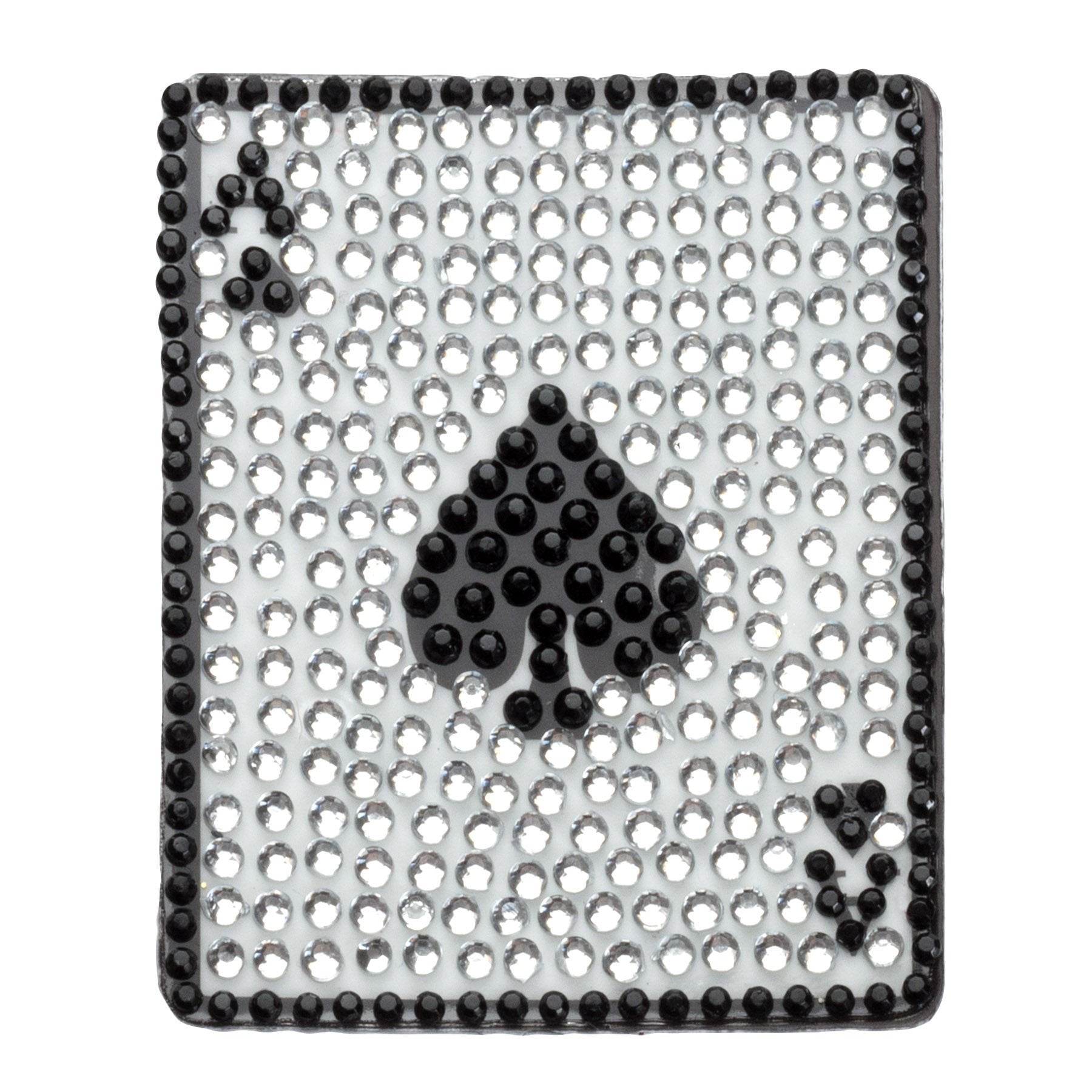 Playing Cards Rhinestone Playing Card 2in Sticker | Rhinestone Stickers | StickerBeans ...