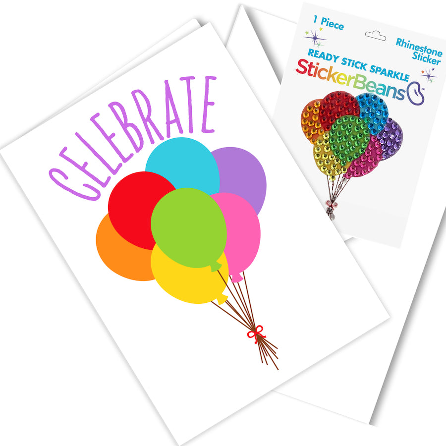 Celebrate Card & Sticker