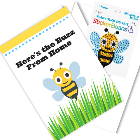 Buzzy Bee Greeting Card