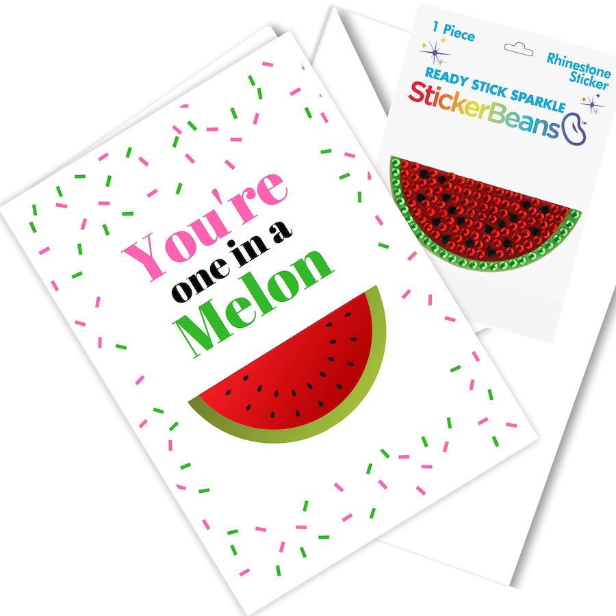Watermelon Greeting Card