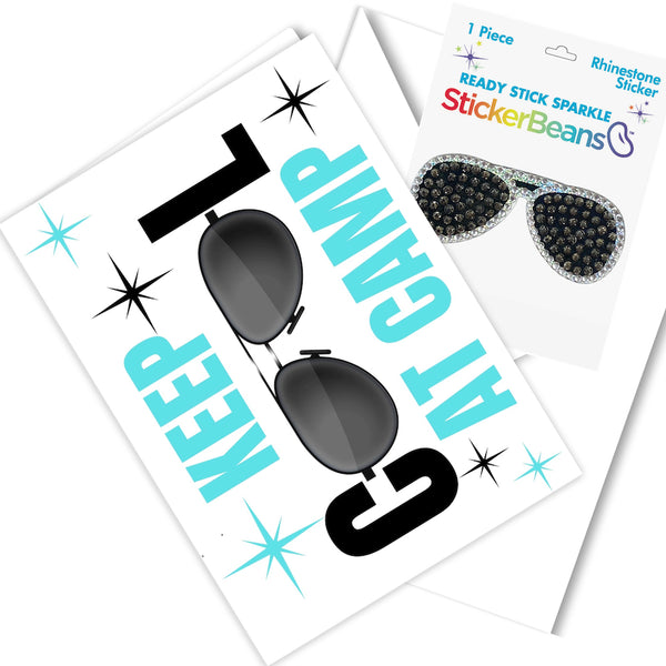 Aviators Greeting Card & Sticker