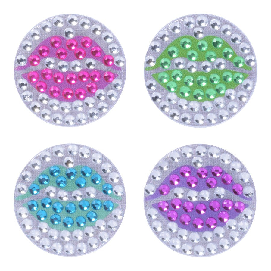 Pink Sticker Bean Lips Baby Beans – STICKERBEANS